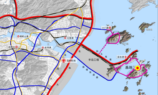 溫州醫學院仁濟學院遷建工程選址於溫州市洞頭縣新城二期,洞頭是全國